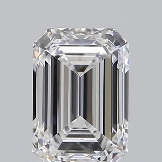 Emerald Lab-Grown Diamond 0.74ct D VVS1
