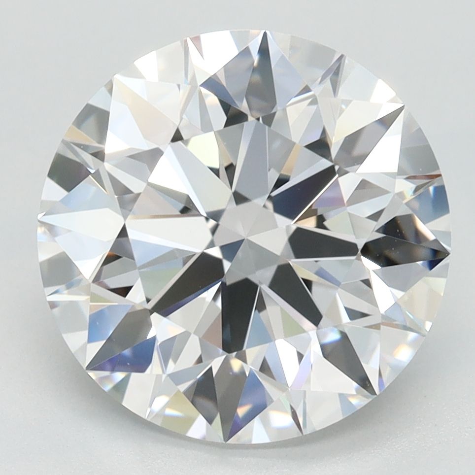 Round Lab-Grown Diamond 3.76ct D VVS1