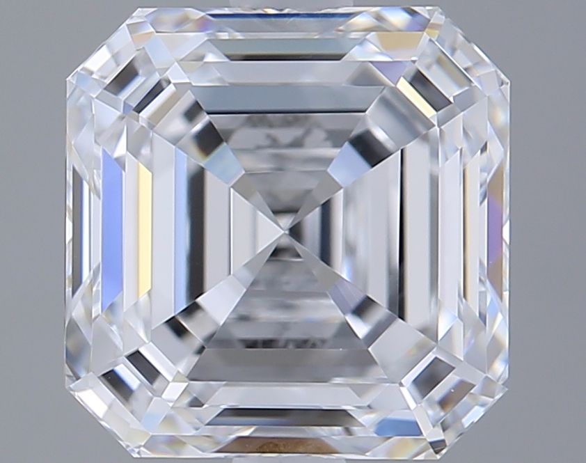 Asscher Lab-Grown Diamond 3.10ct D VVS1