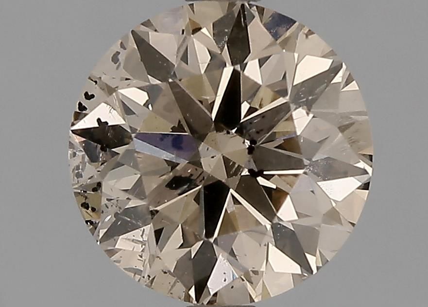Round Faint Blue Natural Diamond 1.41ct I1 loose diamond
