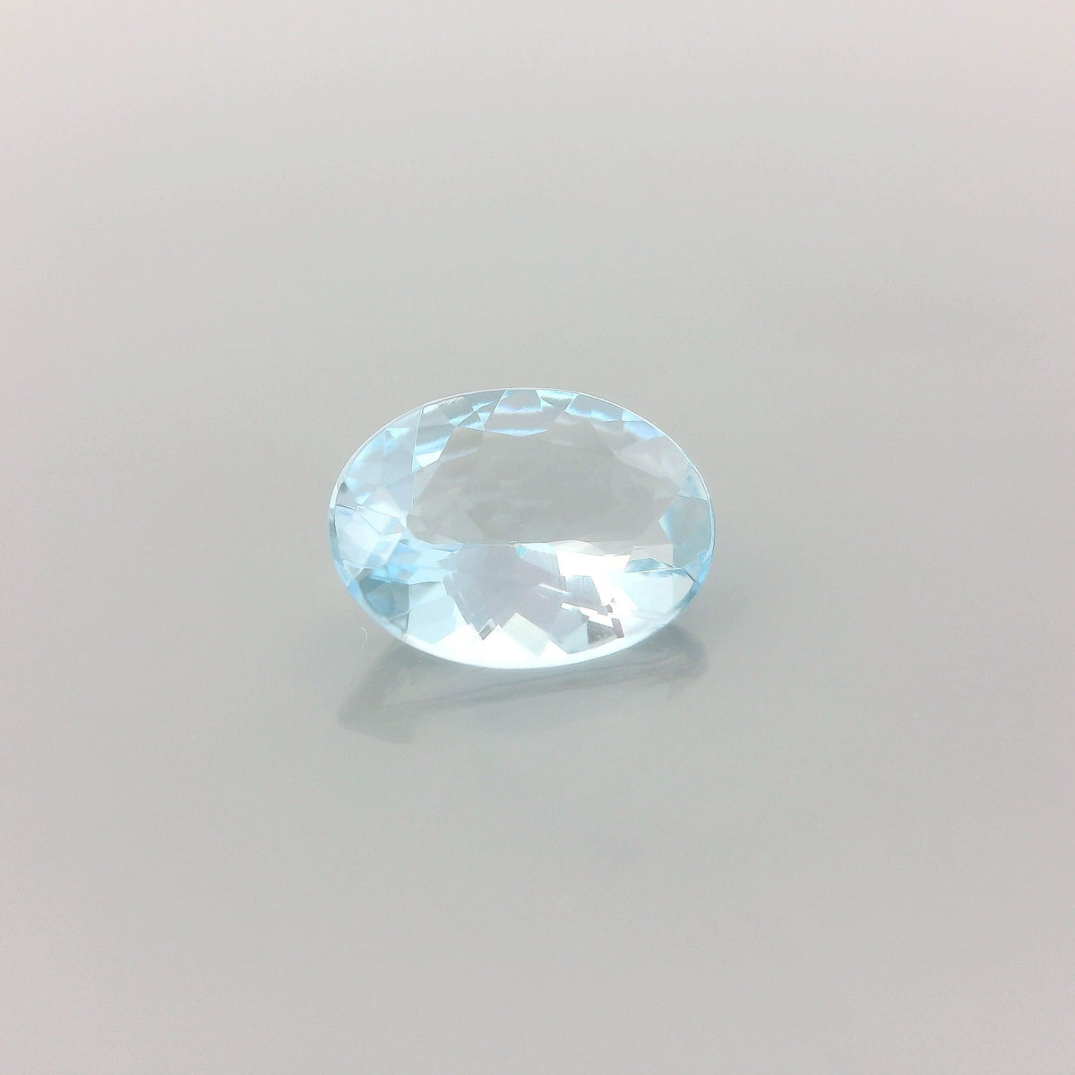 Oval Blue Aquamarine 0.97ct loose gemstone