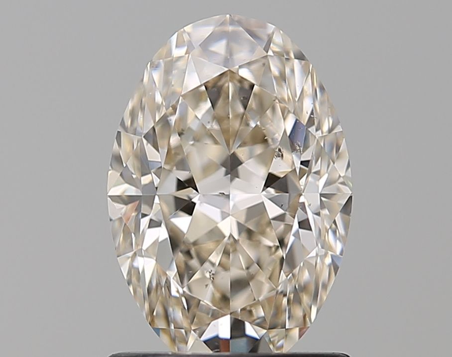 Oval Blue Natural Diamond 1.3ct SI2 loose diamond