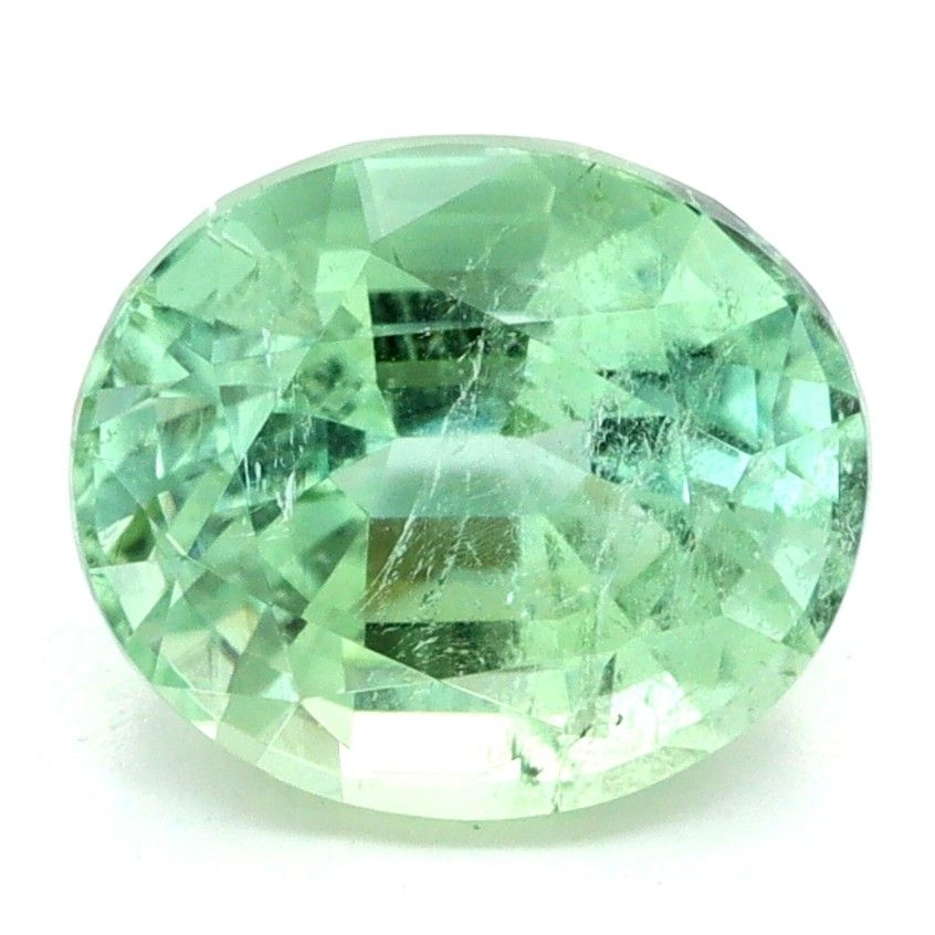 Oval Green Tourmaline 1.48ct loose gemstone