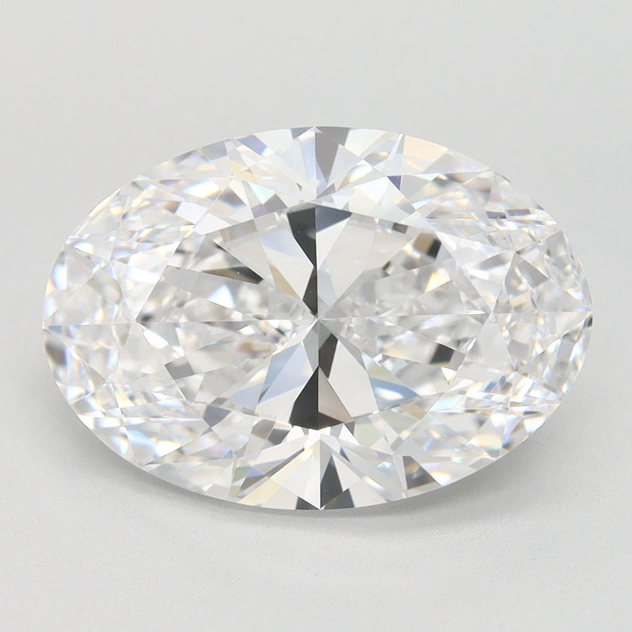 Oval Lab-Grown Diamond 3.71ct D IF