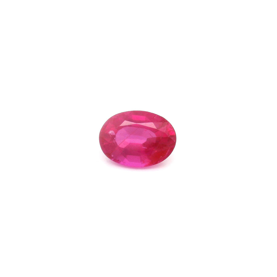 Oval Red Ruby 1ct loose gemstone