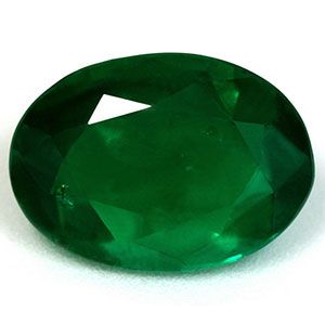 Oval Green Emerald 1.56ct loose gemstone