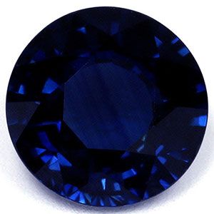 Round Blue Sapphire 2.19ct loose gemstone