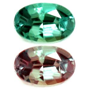 Oval Green Alexandrite 0.14ct loose gemstone