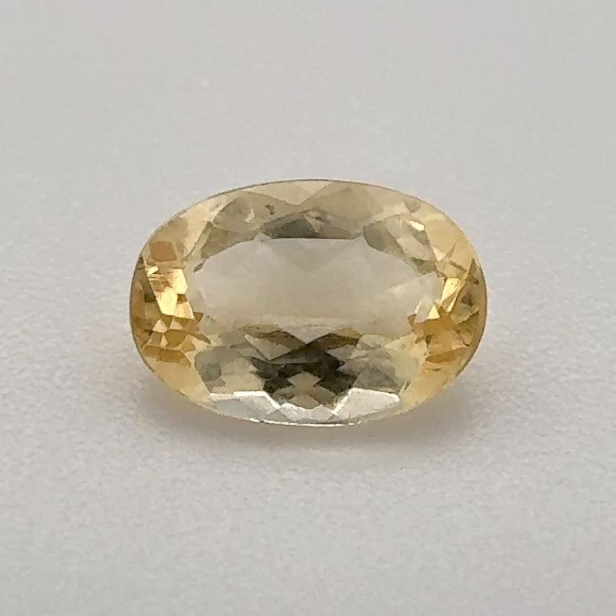 Oval Yellow Topaz 1.05ct loose gemstone