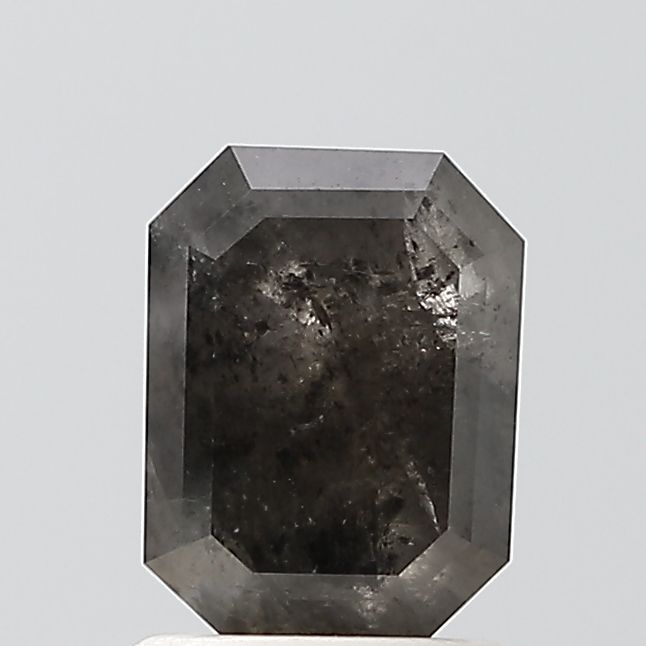 Emerald Salt And Pepper Natural Diamond 1.63ct VVS2 loose diamond