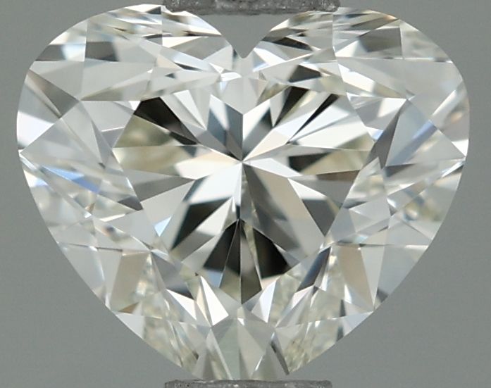 Heart Natural Diamond 0.51ct J VVS2