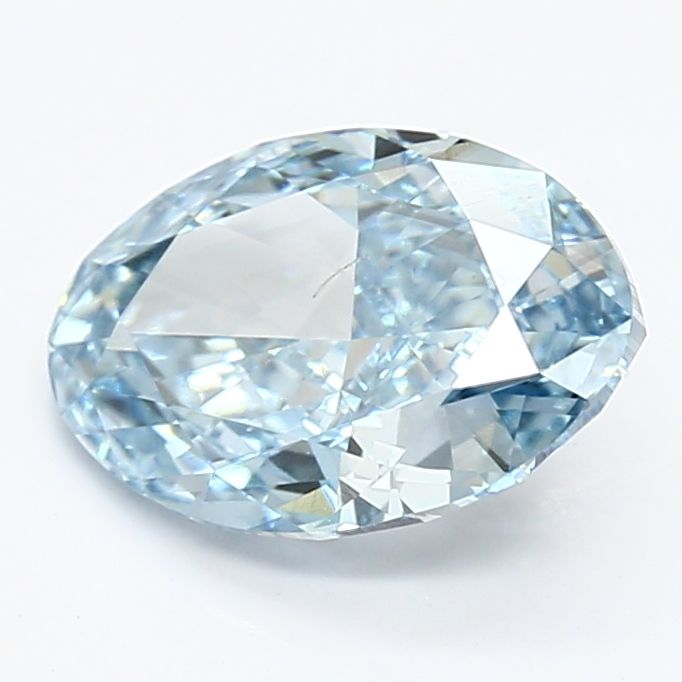 Oval Fancy Vivid Blue Lab-grown Diamond 1.94ct VS1 loose diamond