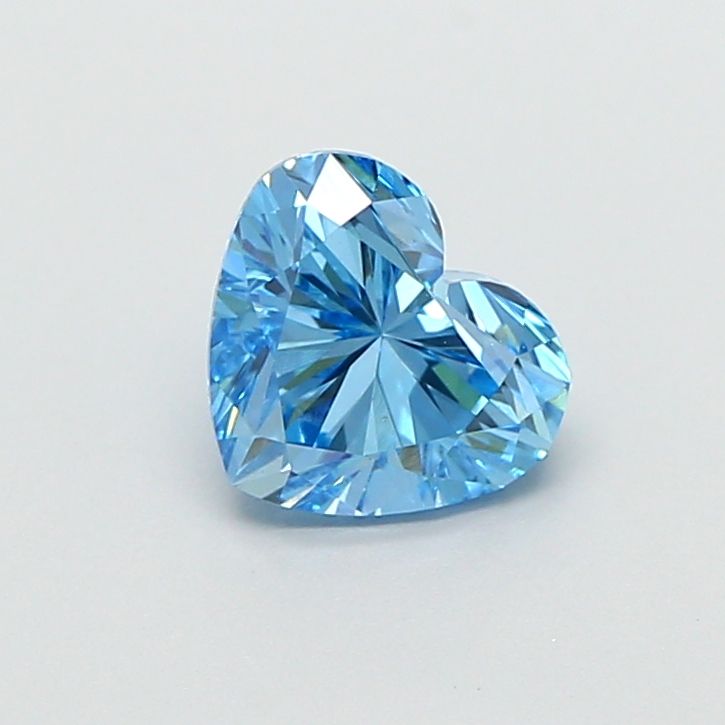 Heart Fancy Vivid Blue Lab-grown Diamond 1ct VS1 loose diamond