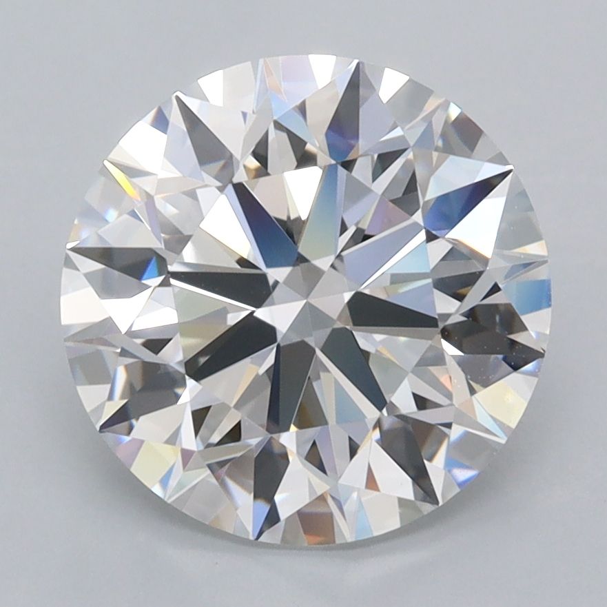 Round Lab-Grown Diamond 3.42ct D FL