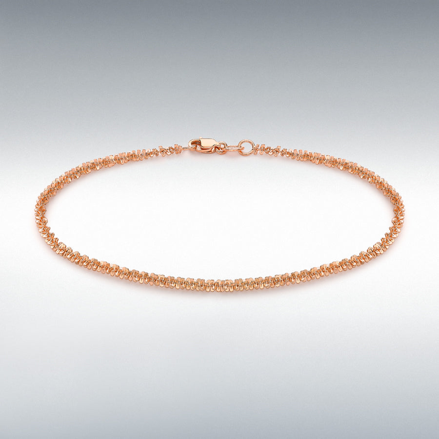 9ct Rose Gold 2.5mm Tocalle Bracelet