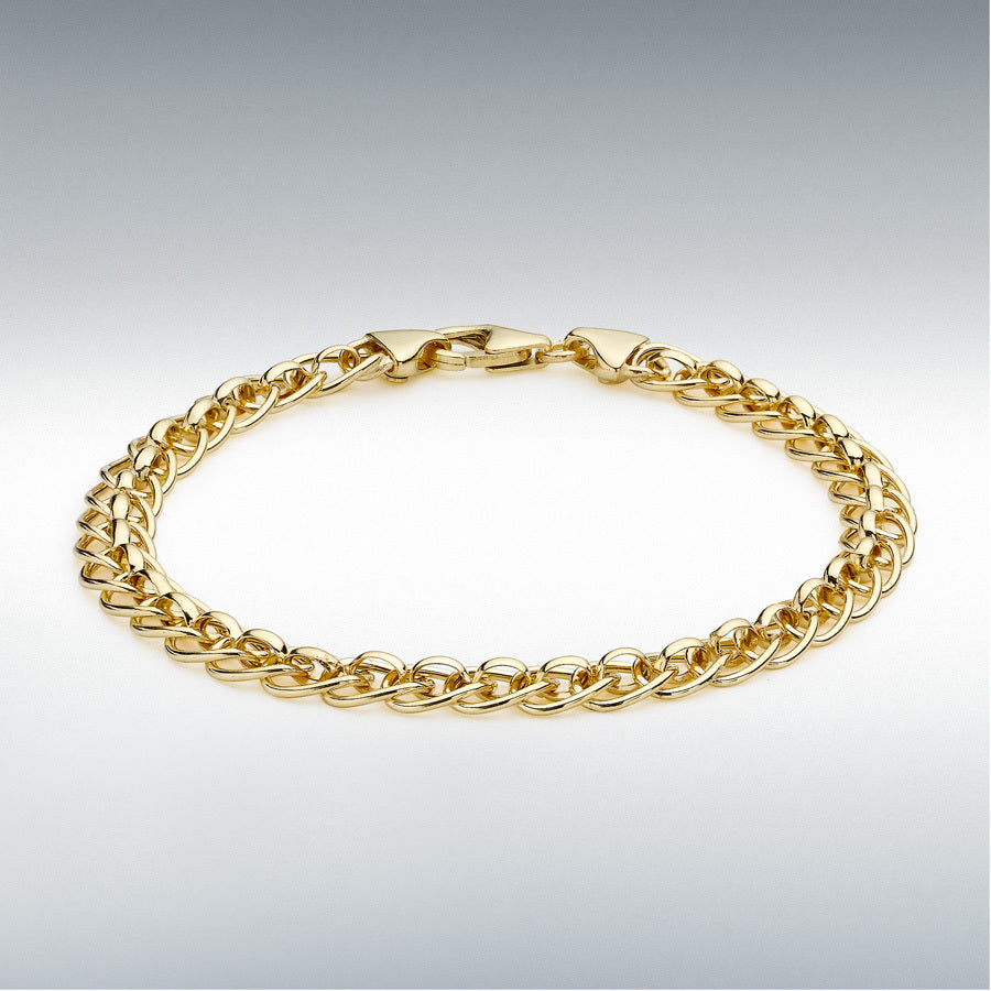 9ct Yellow Gold 5mm Rollerball Bracelet