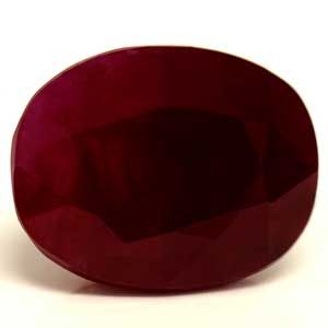 Oval Red Ruby 4.2ct loose gemstone