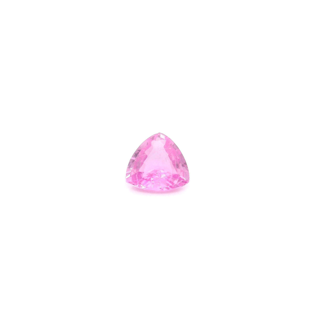 Triangular Pink Sapphire 0.48ct loose gemstone