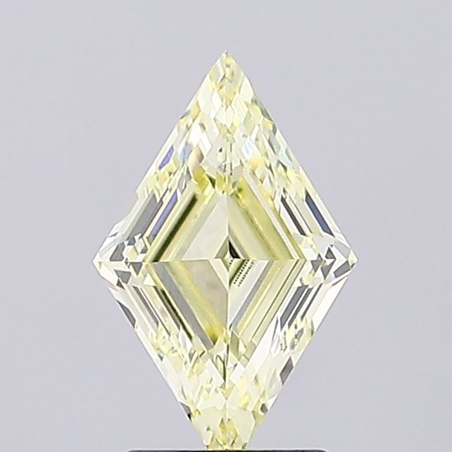 Lozenge Fancy Light Yellow Lab-grown Diamond 1.57ct VVS2 loose diamond