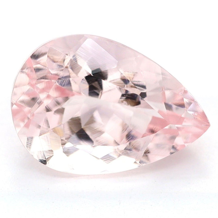 Pear Pink Morganite 1.84ct loose gemstone