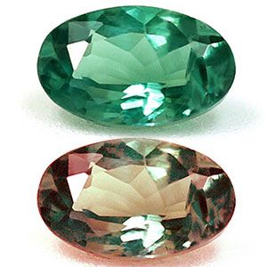 Oval Green Alexandrite 0.27ct loose gemstone