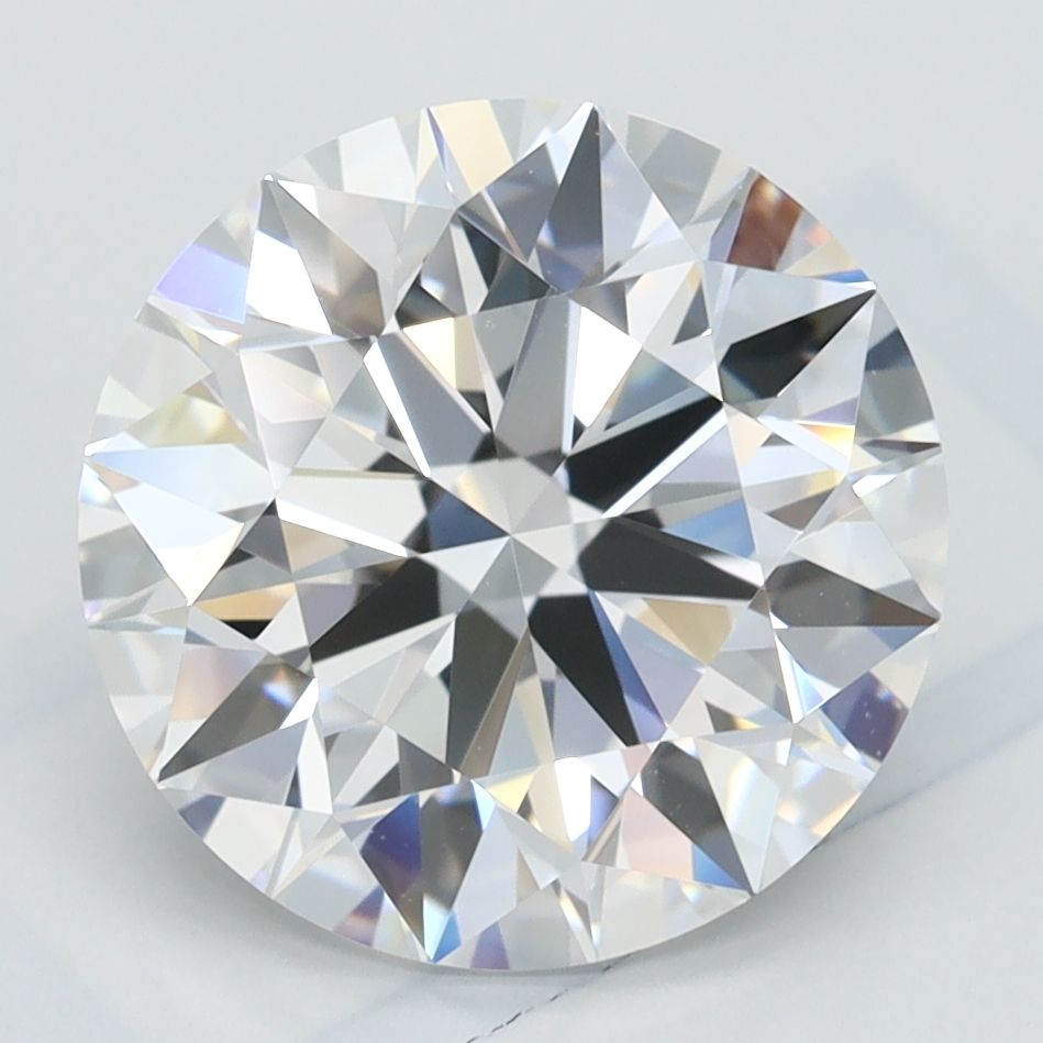 Round Lab-Grown Diamond 3.19ct D VVS1