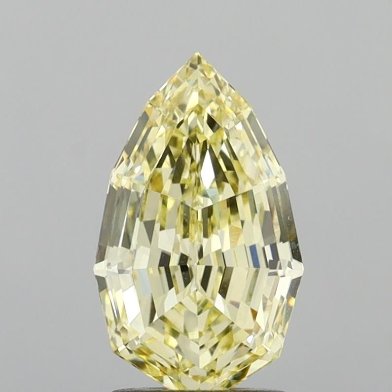 Octagonal Fancy Yellow Lab-grown Diamond 2.09ct VVS2 loose diamond