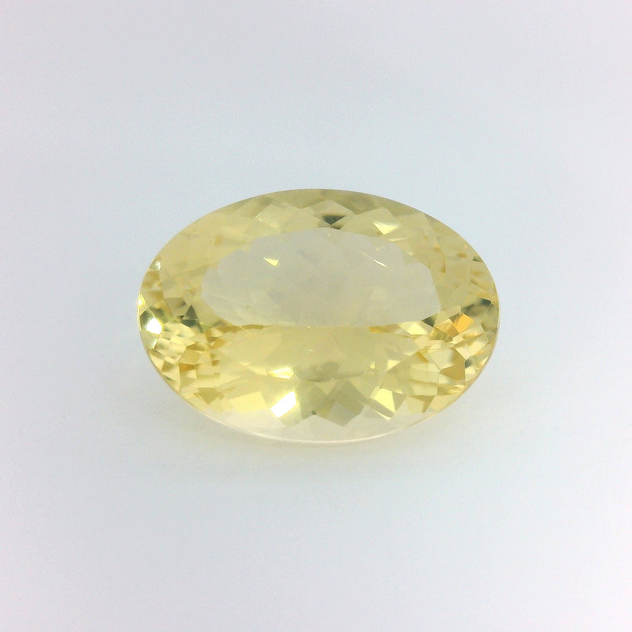 Oval Yellow Heliodor 5.76ct loose gemstone