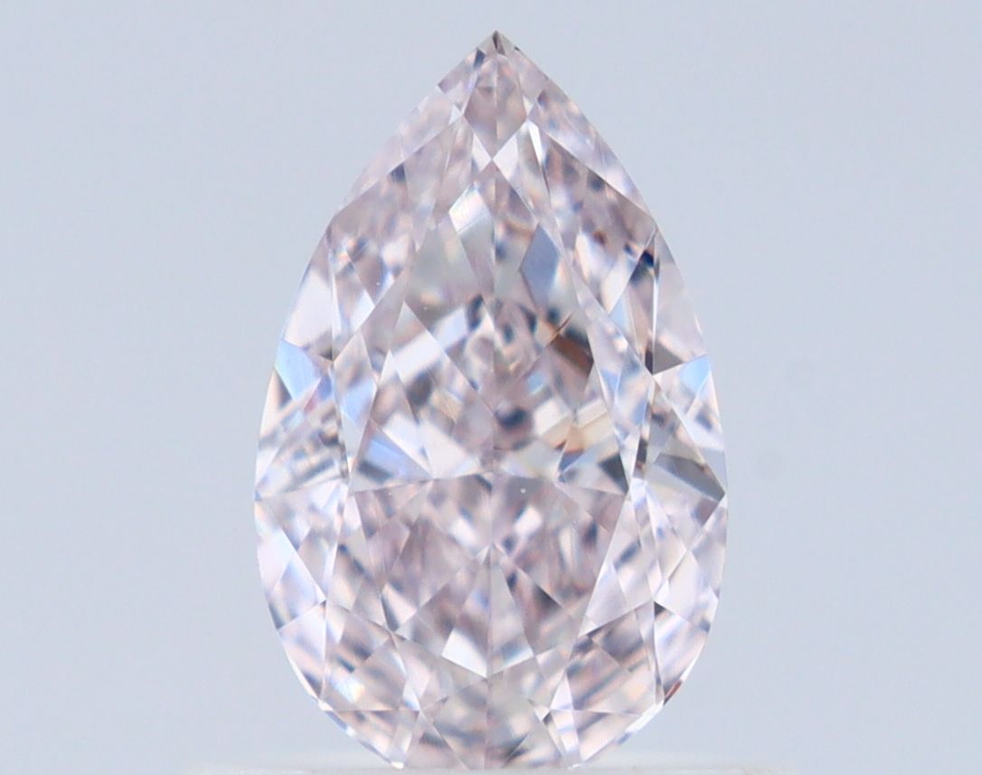 Pear Very Light Pink Natural Diamond 0.63ct VS1 loose diamond