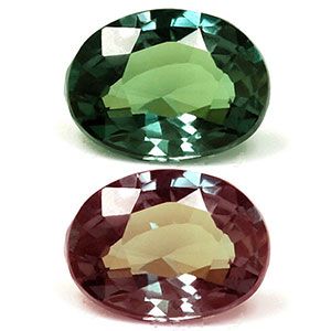 Oval Green Alexandrite 0.46ct loose gemstone