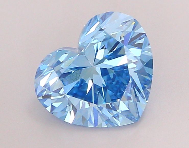 Heart Fancy Vivid Blue Lab-grown Diamond 2.03ct VS2 loose diamond