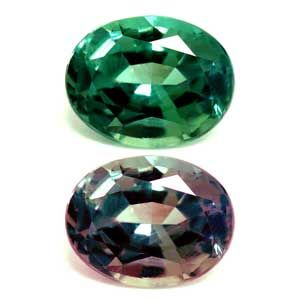 Oval Green Alexandrite 0.37ct loose gemstone
