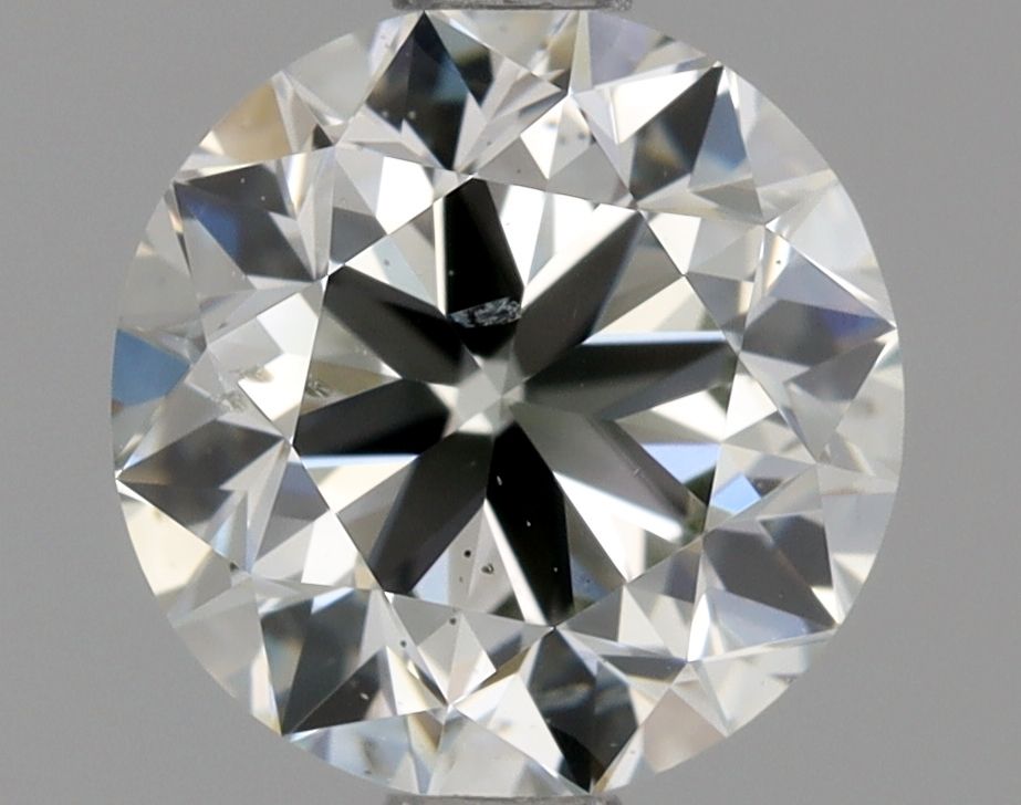 Round Light Green Natural Diamond 1ct SI1 loose diamond