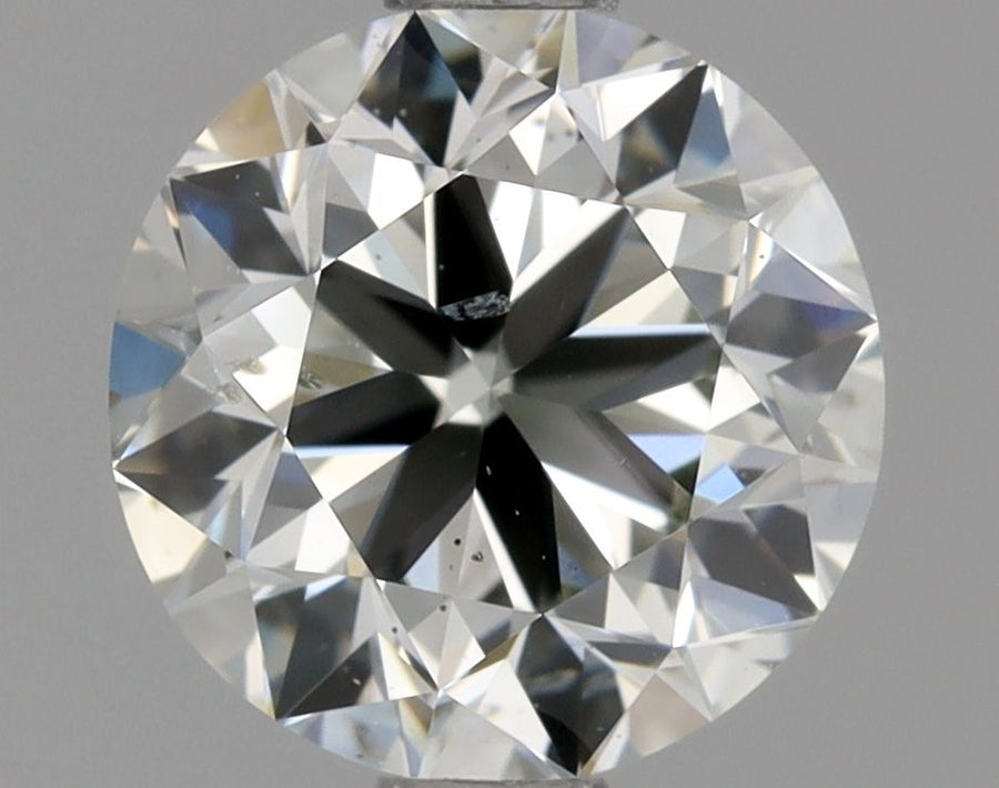 Round Light Green Natural Diamond 1ct SI1 loose diamond