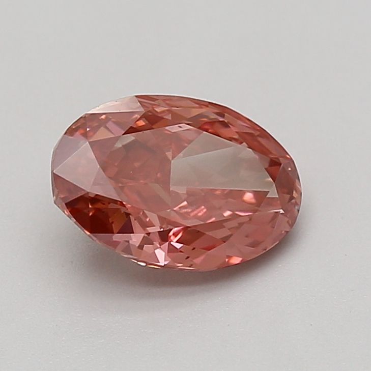 Oval Fancy Vivid Pink Lab-grown Diamond 1.58ct VS1 loose diamond