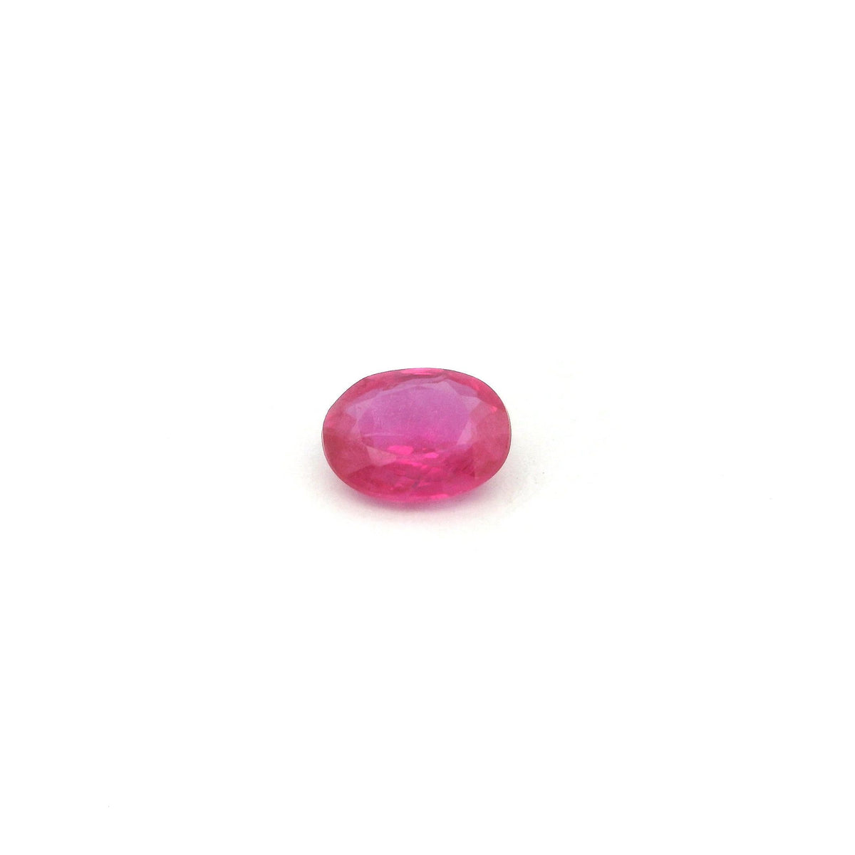 Oval Red Ruby 0.61ct loose gemstone