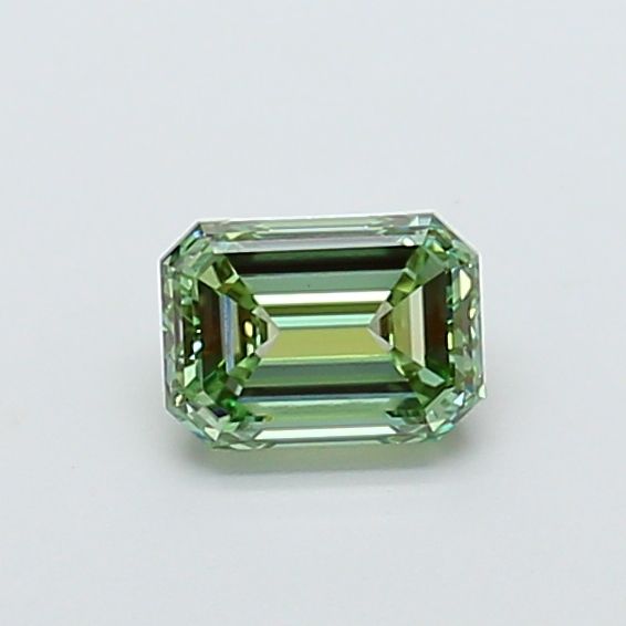 Emerald Fancy Vivid Green Lab-grown Diamond 1.01ct VS1 loose diamond