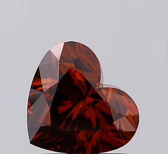 Heart Fancy Deep Brown Lab-grown Diamond 1.08ct VS1 loose diamond