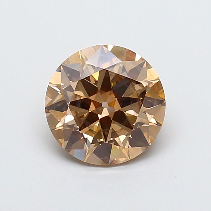 Round Fancy Brown Lab-grown Diamond 2.01ct SI2 loose diamond