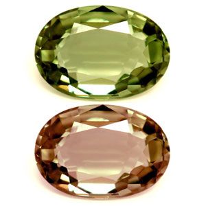Oval Green Alexandrite 0.57ct loose gemstone