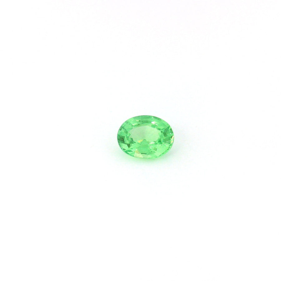 Oval Green Garnet 0.42ct loose gemstone