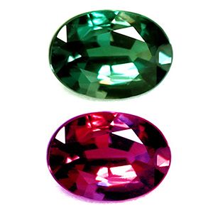 Oval Green Alexandrite 0.16ct loose gemstone