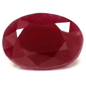 Oval Red Ruby 2.18ct loose gemstone
