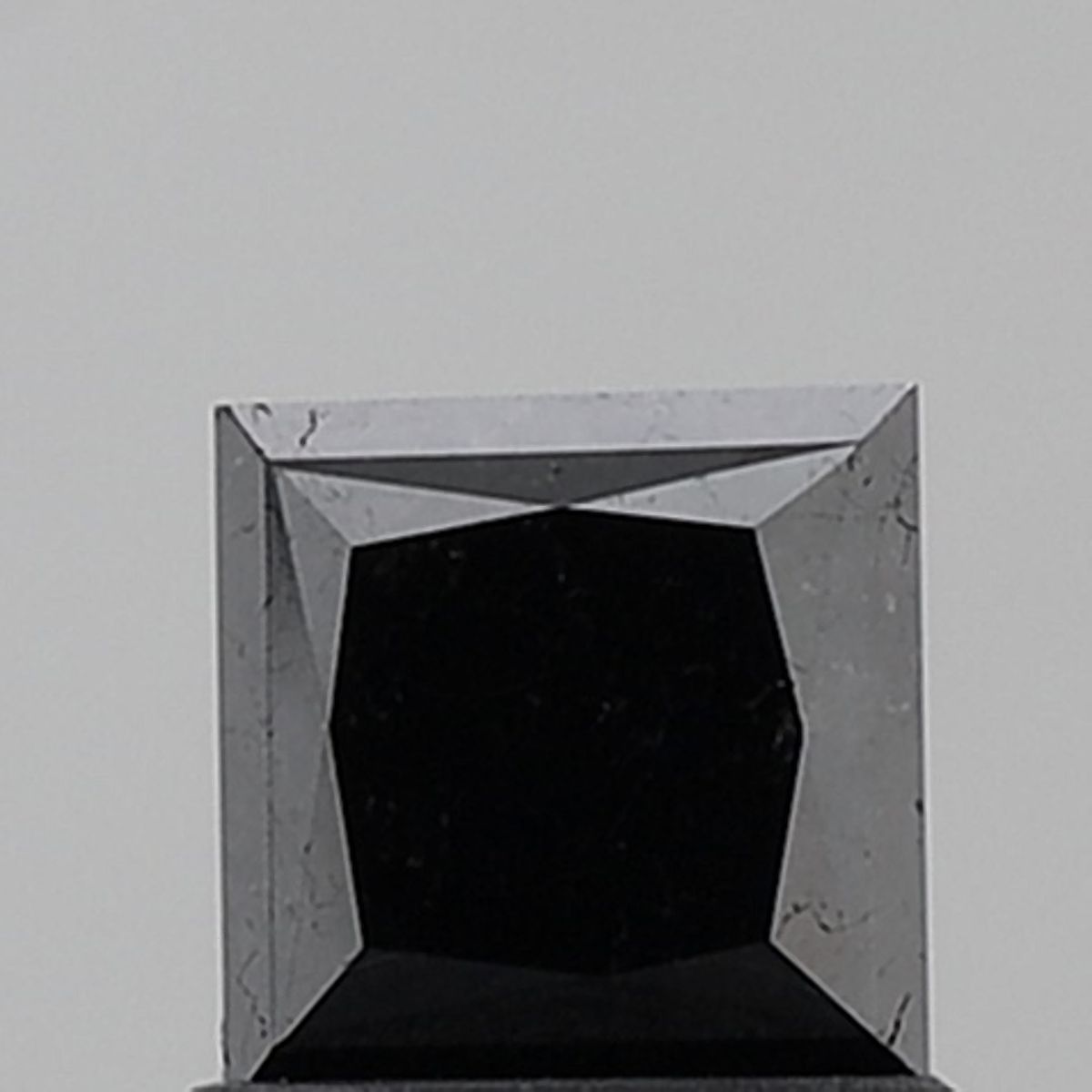 Princess Black Natural Diamond 1.02ct VS1 loose diamond