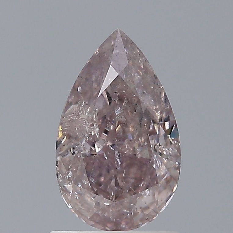 Pear Fancy Brownish Pink Natural Diamond 1.01ct I3 loose diamond