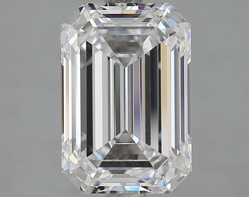 Emerald Lab-Grown Diamond 2.76ct D VVS1
