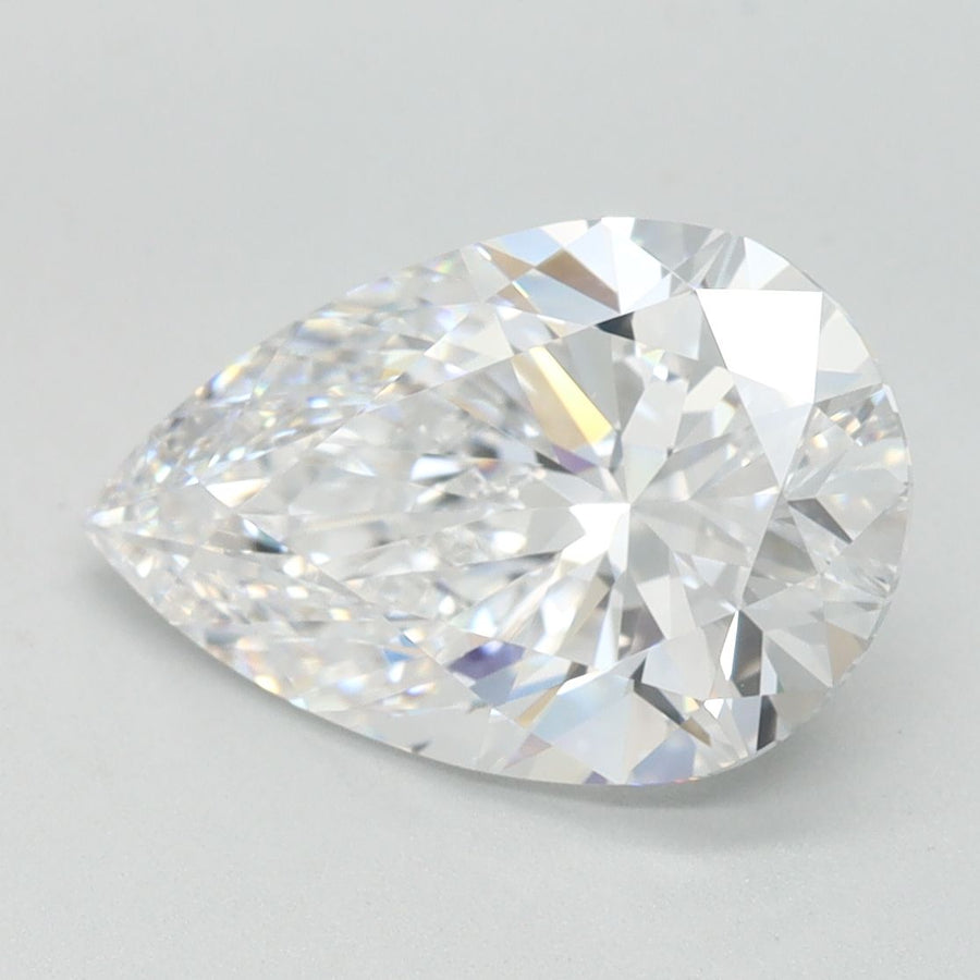 Pear Lab-Grown Diamond 2.50ct D FL