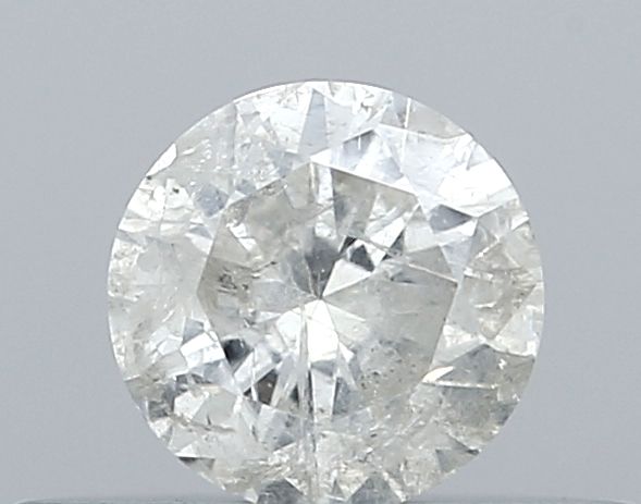 Round Salt And Pepper Natural Diamond 0.26ct I3 loose diamond