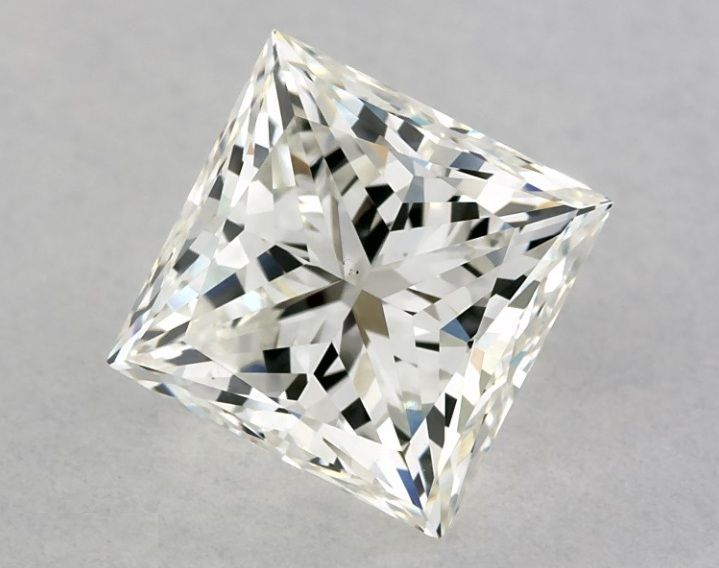 Princess Natural Diamond 1.71ct I VS1