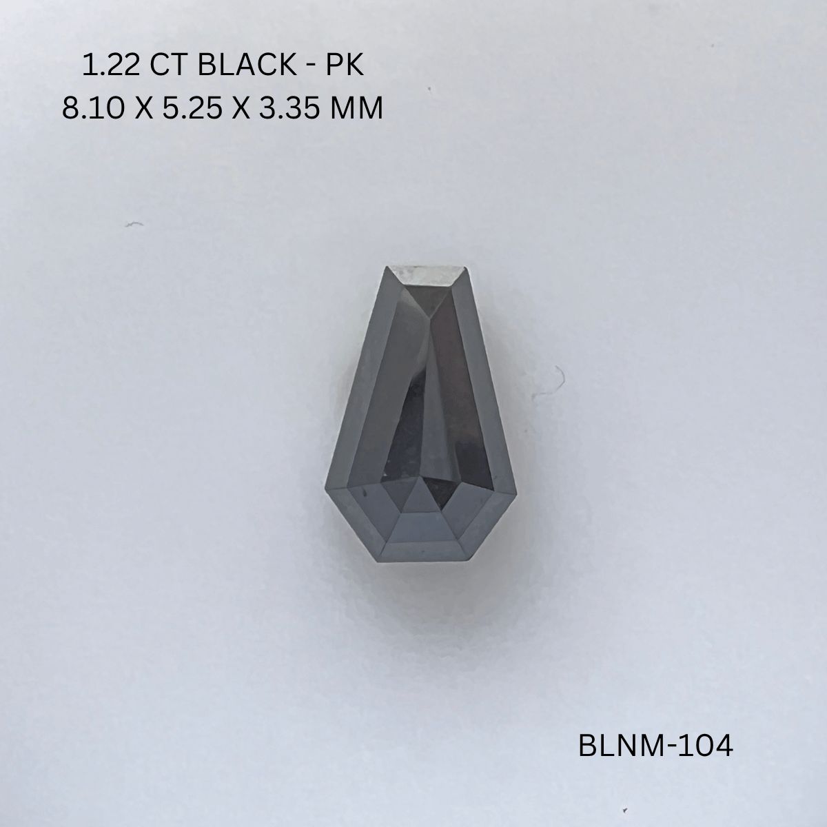 Other Black Natural Diamond 1.22ct I1 loose diamond